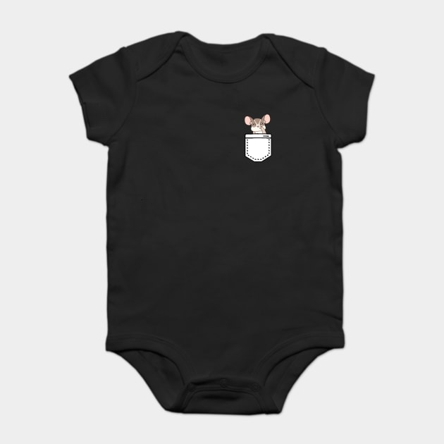 Sugar Glider Pocket Baby Bodysuit by The WYLD Tribe